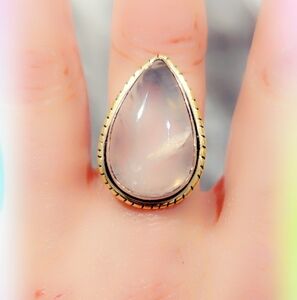 Quartz Sterling Gemstone Ring
